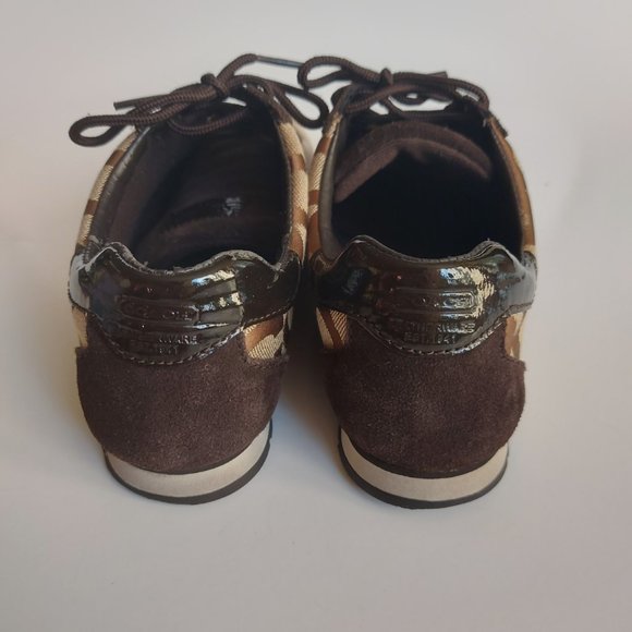 Coach Brown "Kathleen" Signature Sneakers - Picture 6 of 12